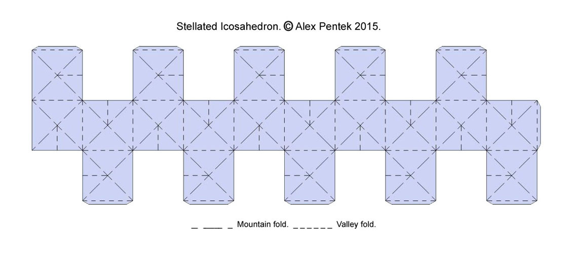 crease pattern of stellated icosahedron copy